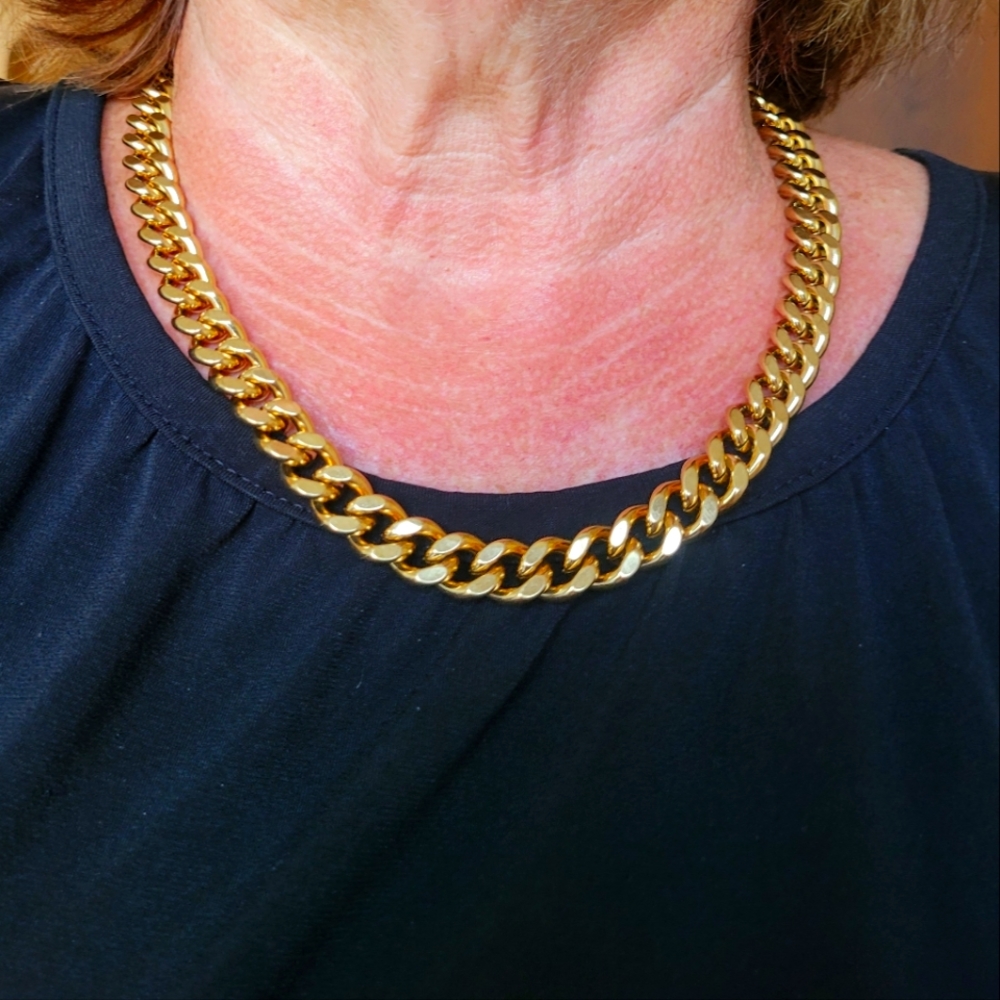 20 inch Thick Gold Chain Necklaces